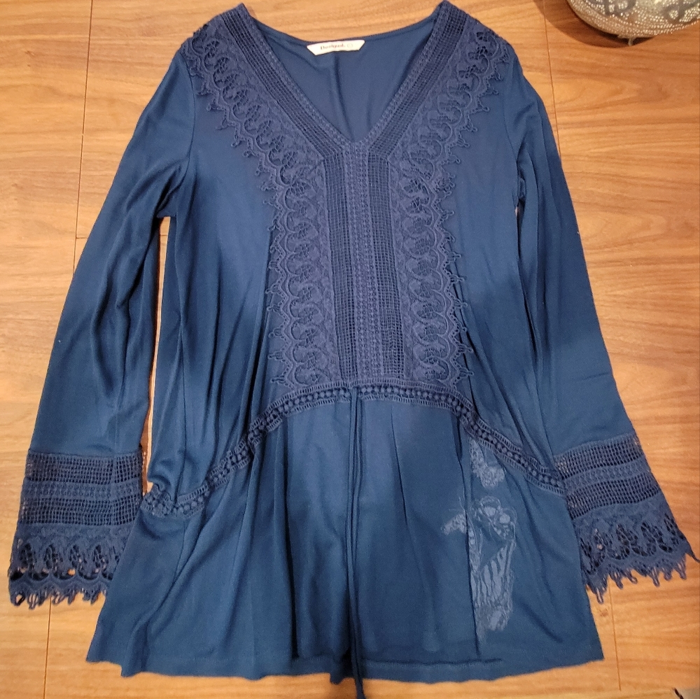 Real desigual tunic